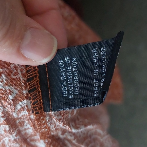 Crocheted Flutter Sleeve Floral Smocked Blouse Tank Top Summer Boho Beach - Picture 6 of 7